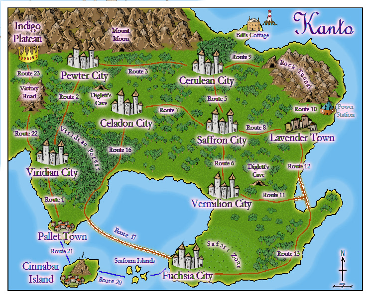 Map of Kanto (ws)